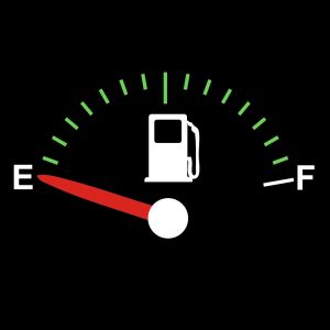 Poursuite du Télétravail Occasionnel « Carburant ». Pour la direction c’est NON ! jauge essence vide epuise